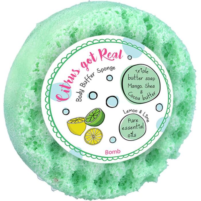Bomb Cosmetics Citrus Got Real Body Buffer Shower Soap